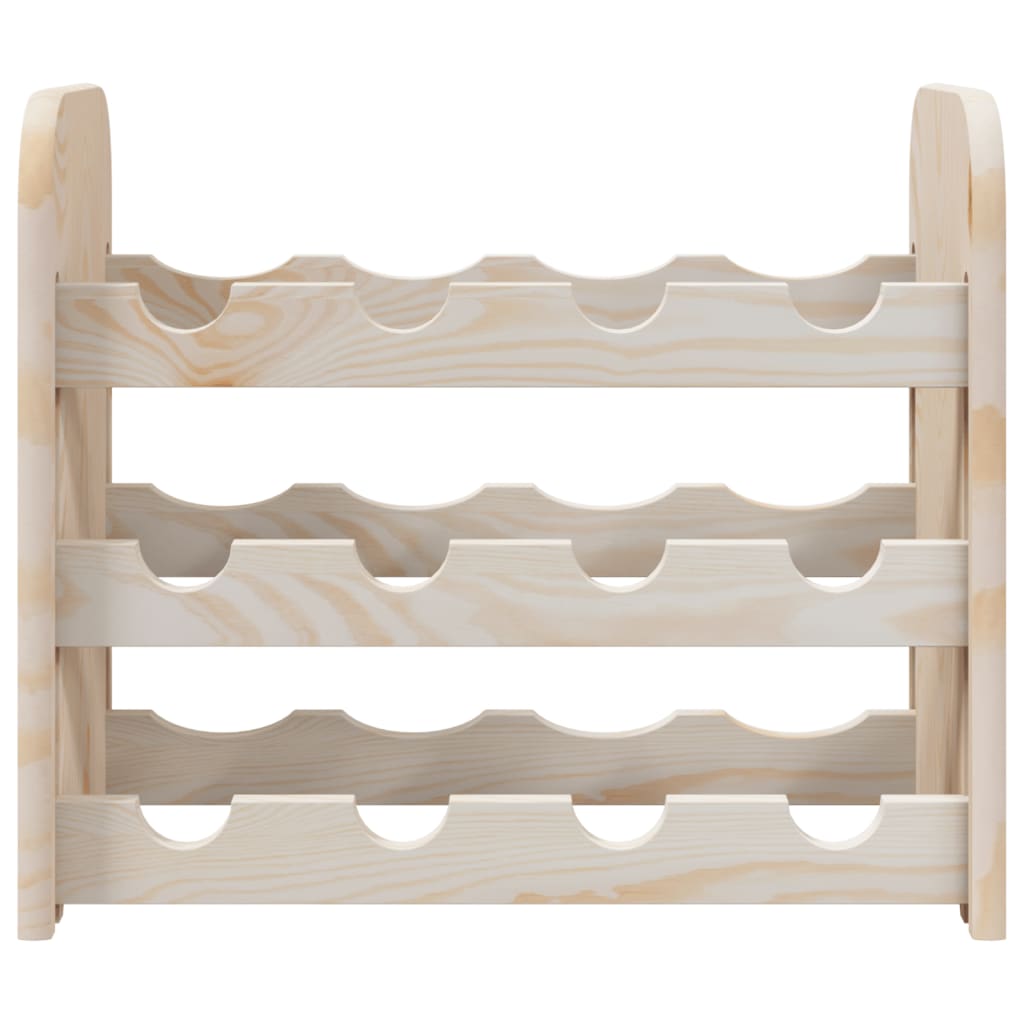 Wijnrek 43x25x37 cm massief grenenhout is nu te koop bij PeponiXL, paradijselijk wonen!