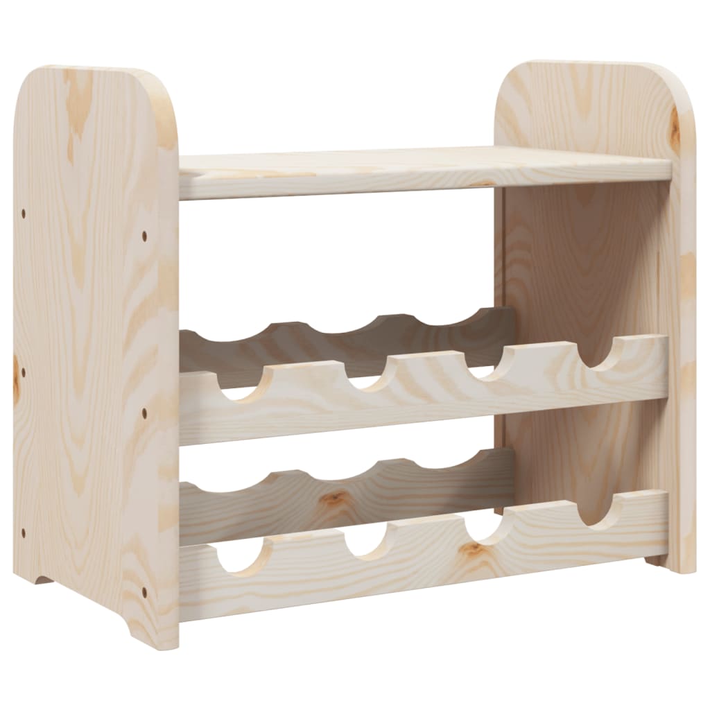 Wijnrek met bovenblad 43x25x37 cm massief grenenhout is nu te koop bij PeponiXL, paradijselijk wonen!