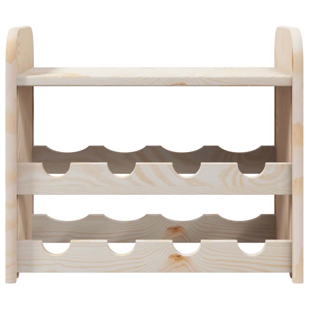 Wijnrek met bovenblad 43x25x37 cm massief grenenhout is nu te koop bij PeponiXL, paradijselijk wonen!