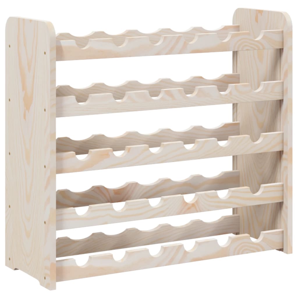 Wijnrek 67,5x25x60 cm massief grenenhout is nu te koop bij PeponiXL, paradijselijk wonen!
