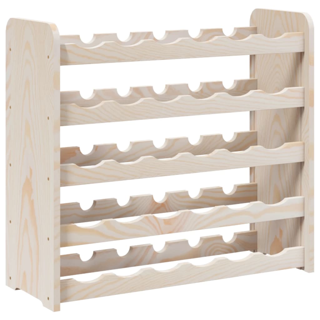 Wijnrek 67,5x25x60 cm massief grenenhout is nu te koop bij PeponiXL, paradijselijk wonen!
