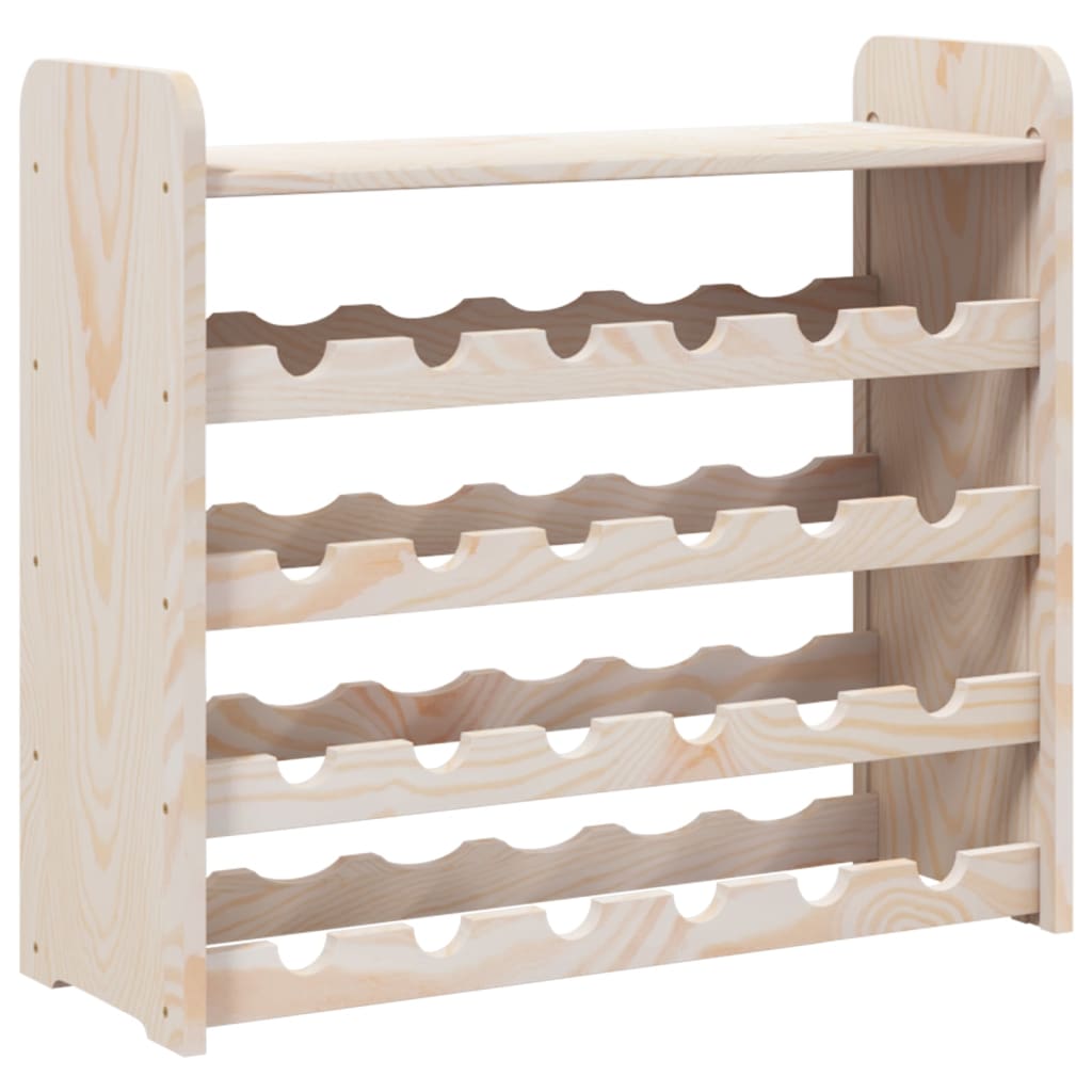 Wijnrek met bovenblad 67,5x25x60 cm massief grenenhout is nu te koop bij PeponiXL, paradijselijk wonen!