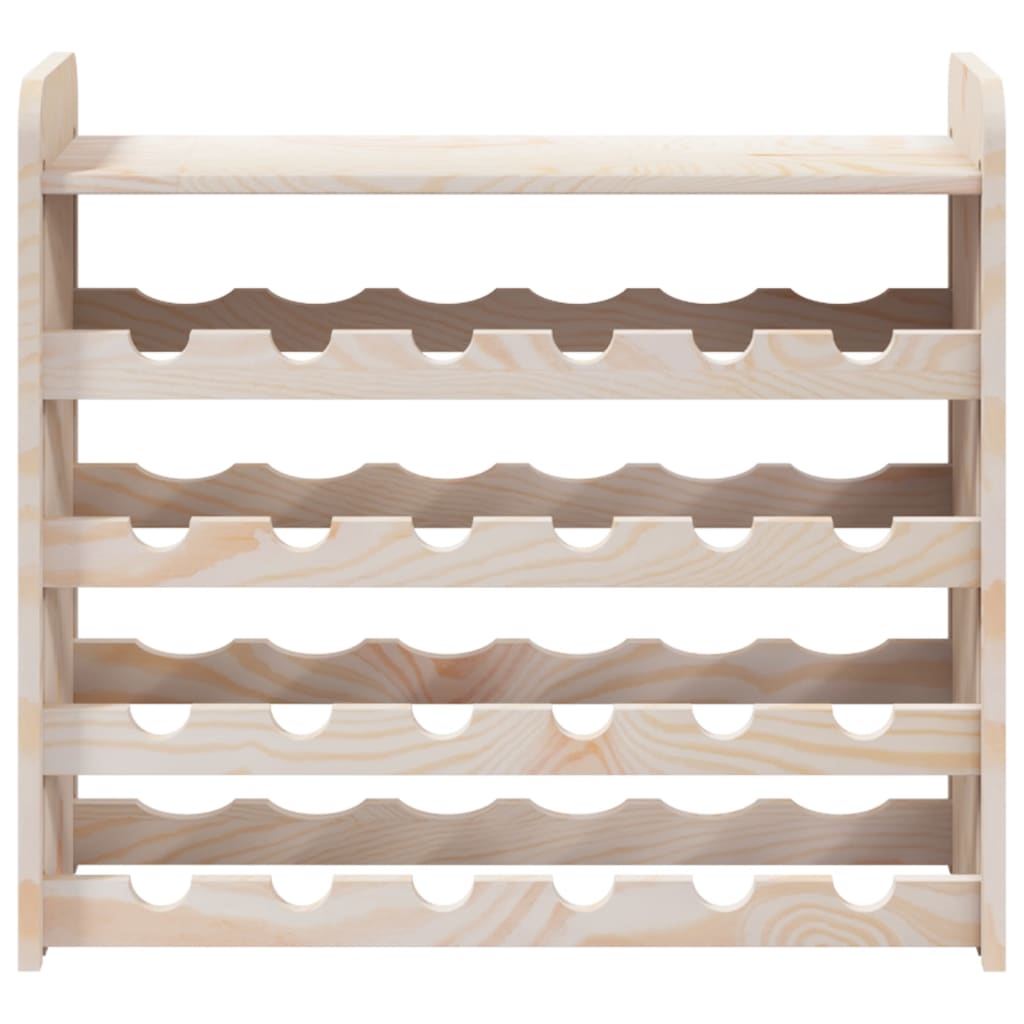 Wijnrek met bovenblad 67,5x25x60 cm massief grenenhout is nu te koop bij PeponiXL, paradijselijk wonen!