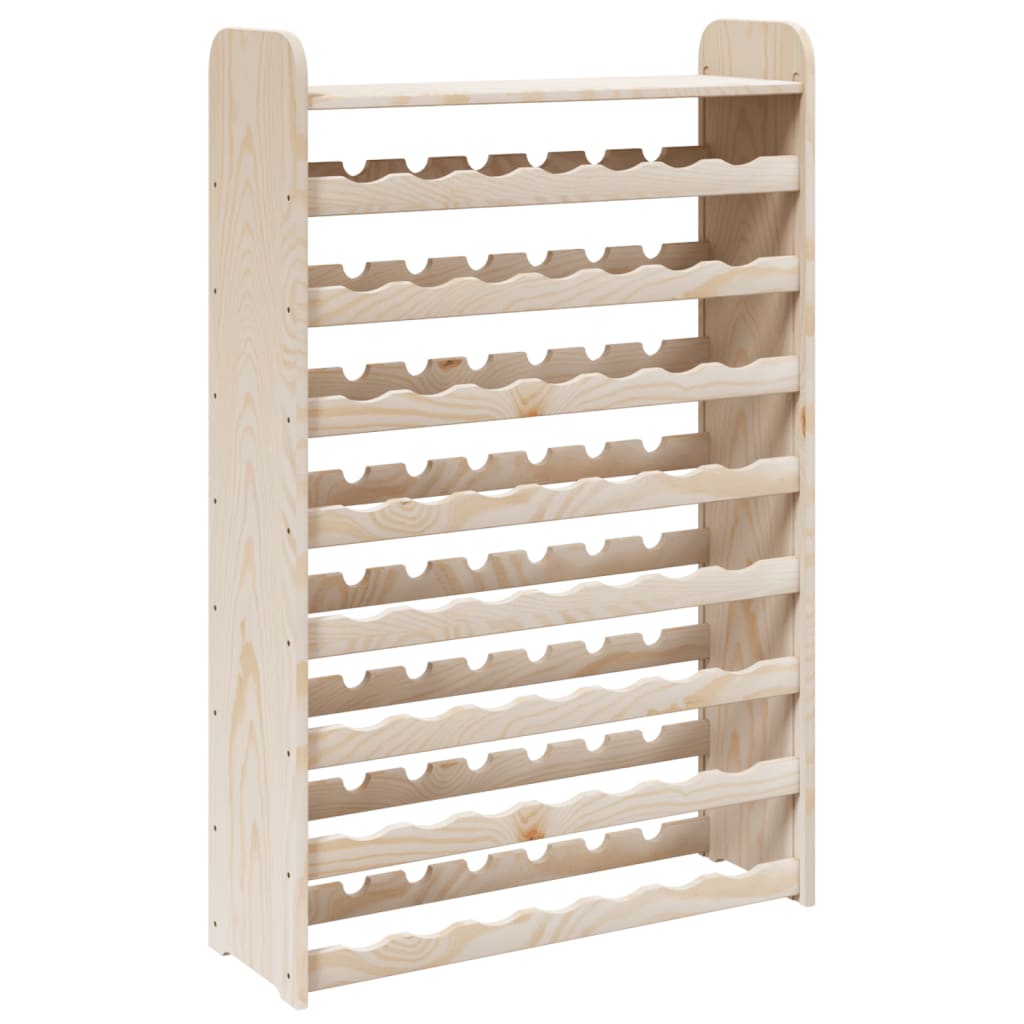 Wijnrek met bovenblad 72,5x25x111,5 cm massief grenenhout is nu te koop bij PeponiXL, paradijselijk wonen!