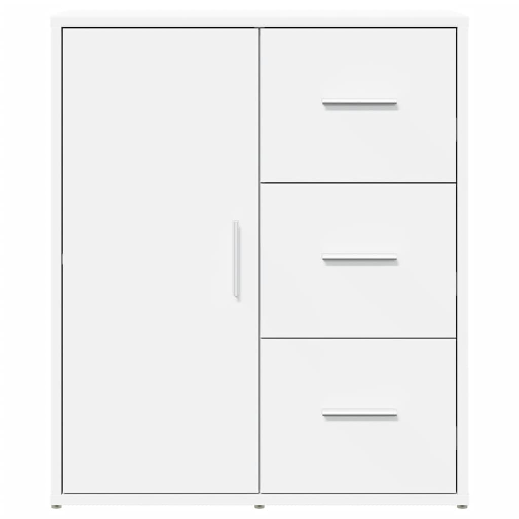 Dressoirs 2 st 60x31x70 cm bewerkt hout wit is nu te koop bij PeponiXL, paradijselijk wonen!
