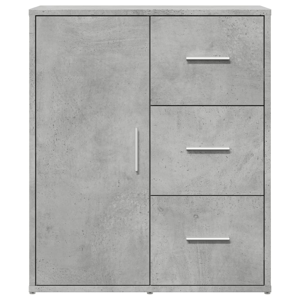 Dressoirs 2 st 60x31x70 cm bewerkt hout betongrijs is nu te koop bij PeponiXL, paradijselijk wonen!