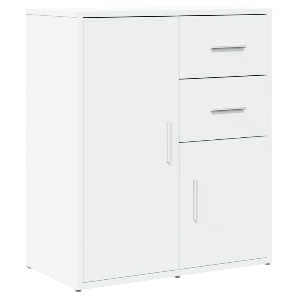 Dressoirs 2 st 60x31x70 cm bewerkt hout wit is nu te koop bij PeponiXL, paradijselijk wonen!