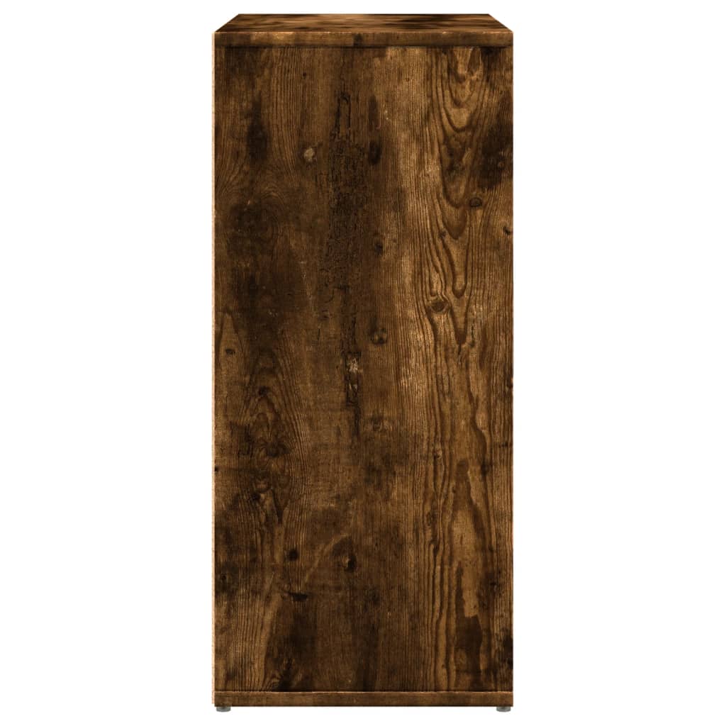 Dressoirs 2 st 60x31x70 cm bewerkt hout gerookt eikenkleurig is nu te koop bij PeponiXL, paradijselijk wonen!