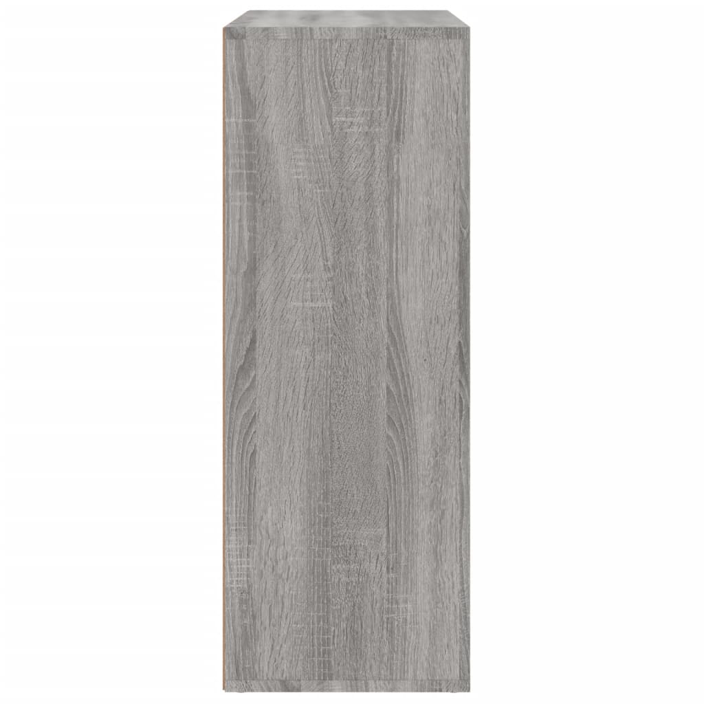 Dressoirs 2 st 60x31x84 cm bewerkt hout grijs sonoma eikenkleur is nu te koop bij PeponiXL, paradijselijk wonen!