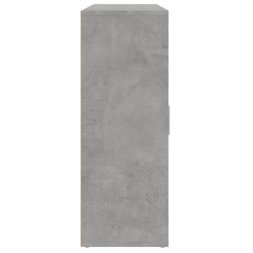 Dressoirs 3 st 60x31x84 cm bewerkt hout betongrijs is nu te koop bij PeponiXL, paradijselijk wonen!