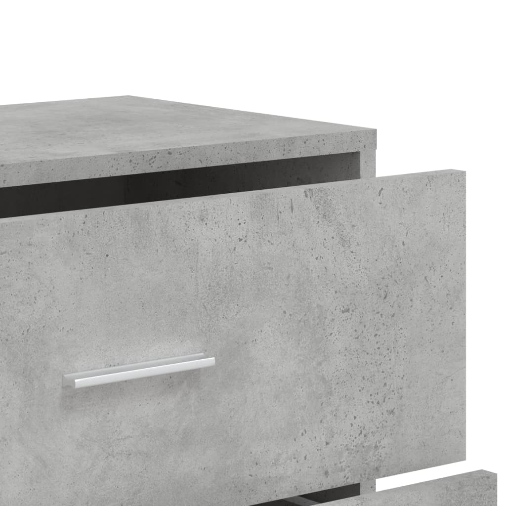 Dressoirs 3 st 60x31x84 cm bewerkt hout betongrijs is nu te koop bij PeponiXL, paradijselijk wonen!