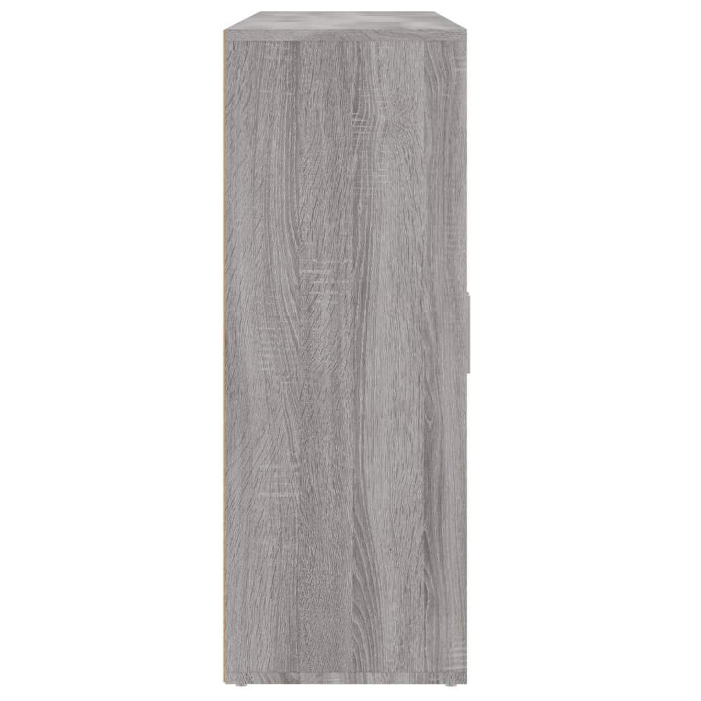 Dressoirs 3 st 60x31x84 cm bewerkt hout grijs sonoma eikenkleur is nu te koop bij PeponiXL, paradijselijk wonen!