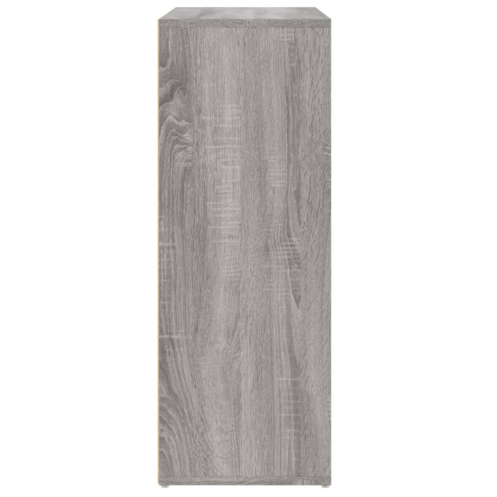 Dressoirs 2 st 60x31x84 cm bewerkt hout grijs sonoma eikenkleur is nu te koop bij PeponiXL, paradijselijk wonen!