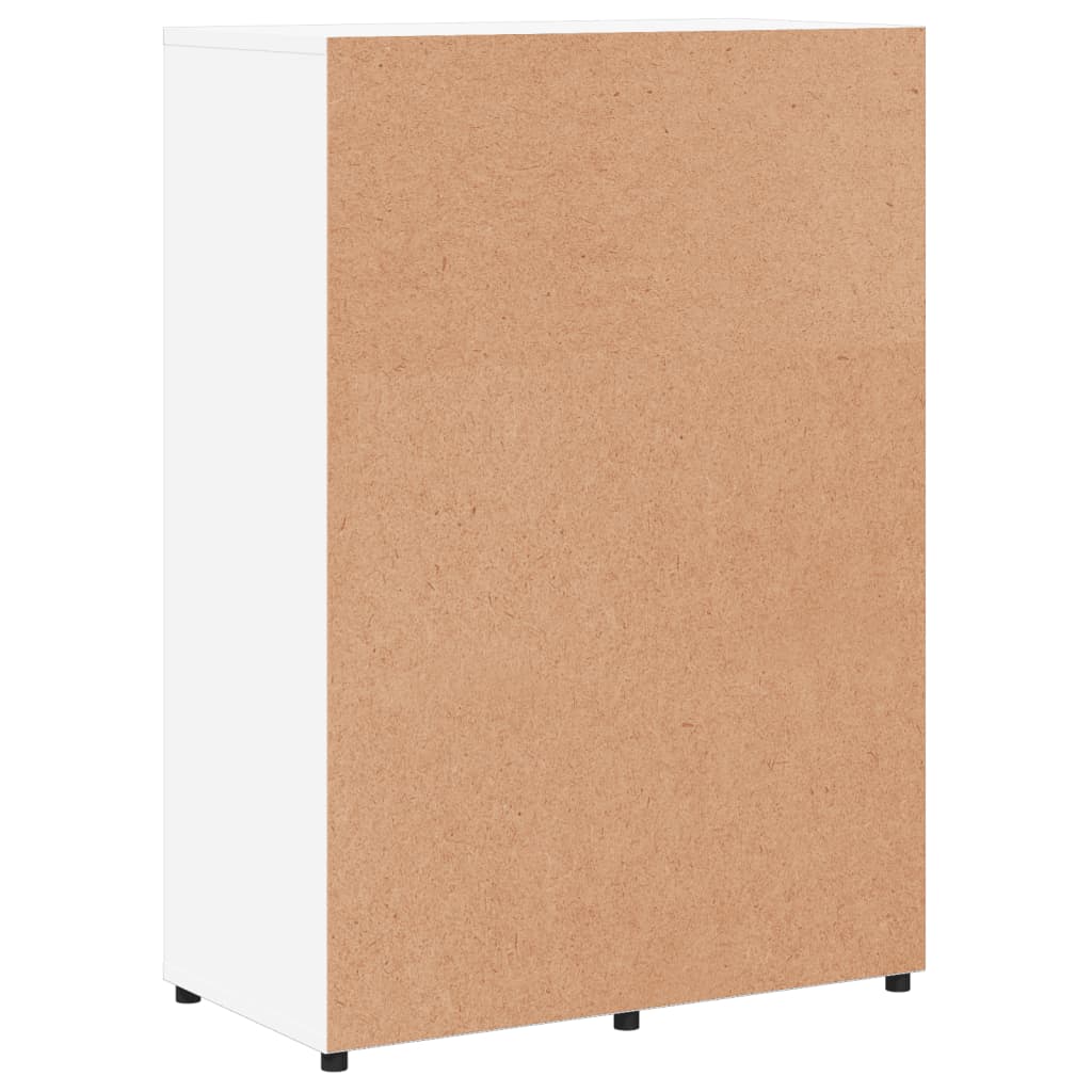 Dressoirs 2 st 60x31x84 cm bewerkt hout wit is nu te koop bij PeponiXL, paradijselijk wonen!