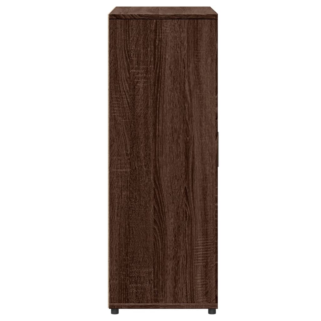 Dressoirs 2 st 60x31x84 cm bewerkt hout bruin eikenkleurig is nu te koop bij PeponiXL, paradijselijk wonen!