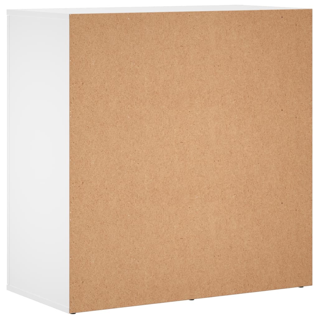 Dressoirs 2 st 79x38x80 cm bewerkt hout wit is nu te koop bij PeponiXL, paradijselijk wonen!