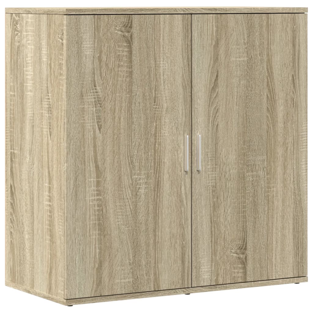 Dressoirs 2 st 79x38x80 cm bewerkt hout sonoma eikenkleurig is nu te koop bij PeponiXL, paradijselijk wonen!