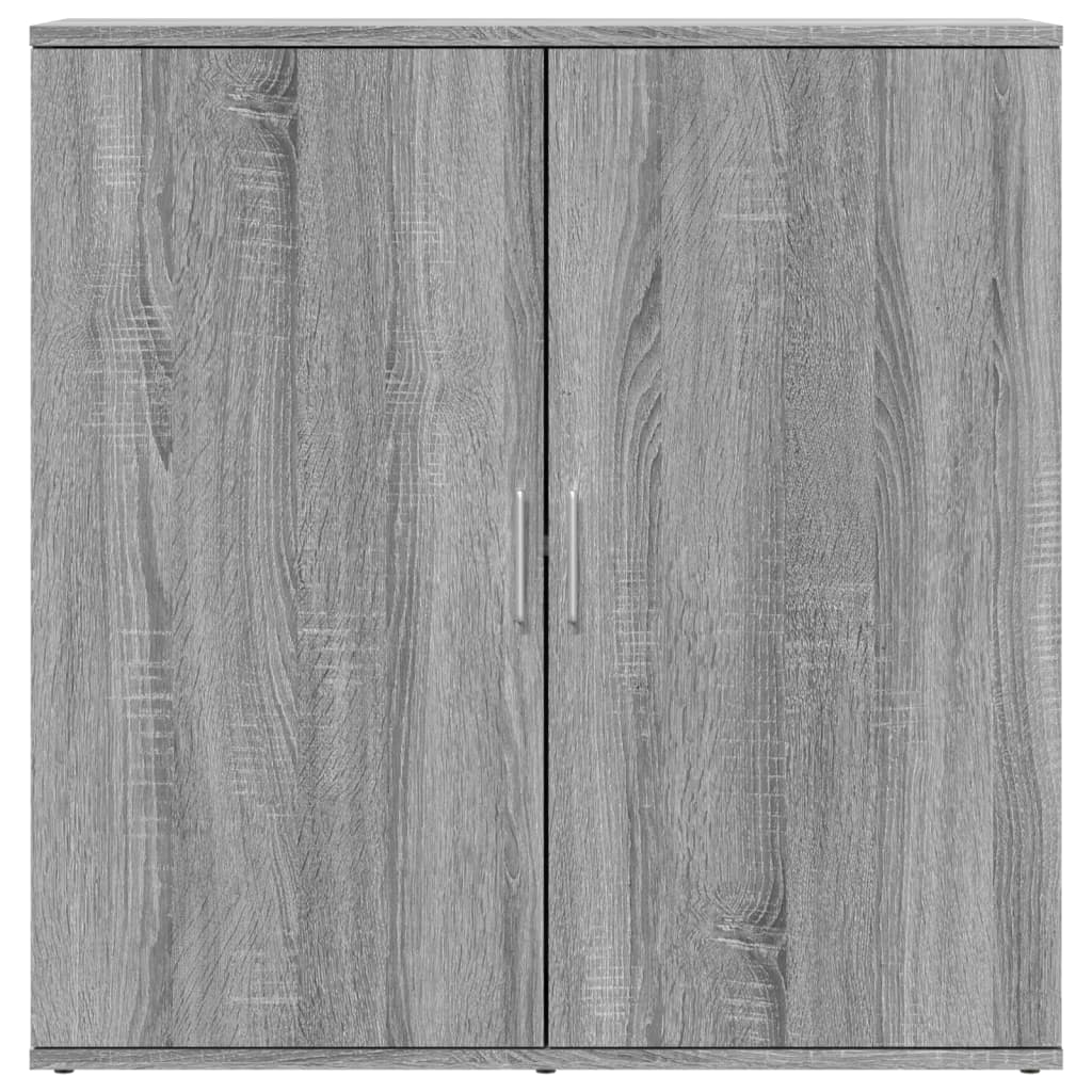 Dressoirs 2 st 79x38x80 cm bewerkt hout grijs sonoma eikenkleur is nu te koop bij PeponiXL, paradijselijk wonen!