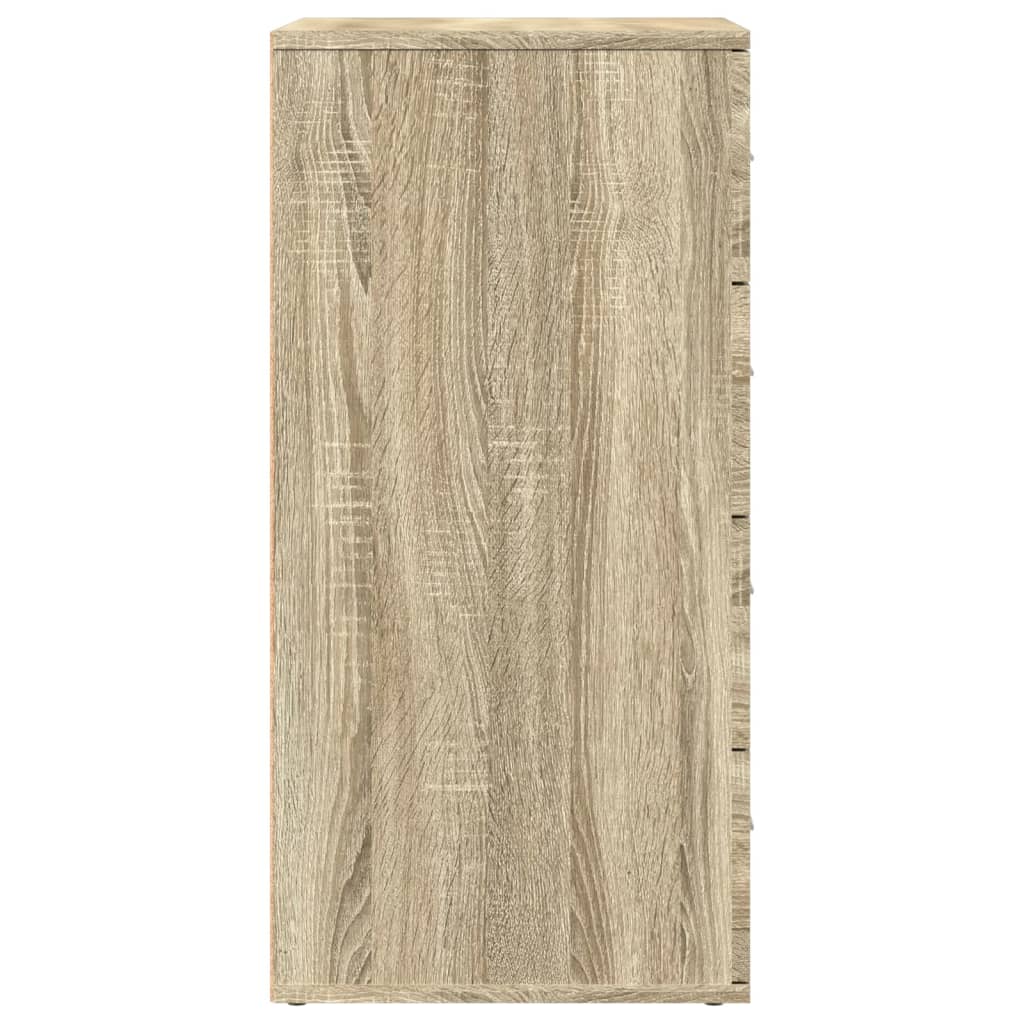 Dressoirs 3 st bewerkt hout sonoma eiken is nu te koop bij PeponiXL, paradijselijk wonen!