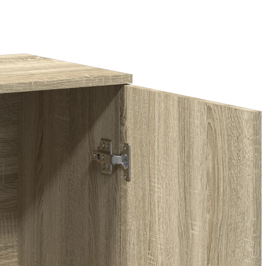 Dressoirs 3 st bewerkt hout sonoma eiken is nu te koop bij PeponiXL, paradijselijk wonen!