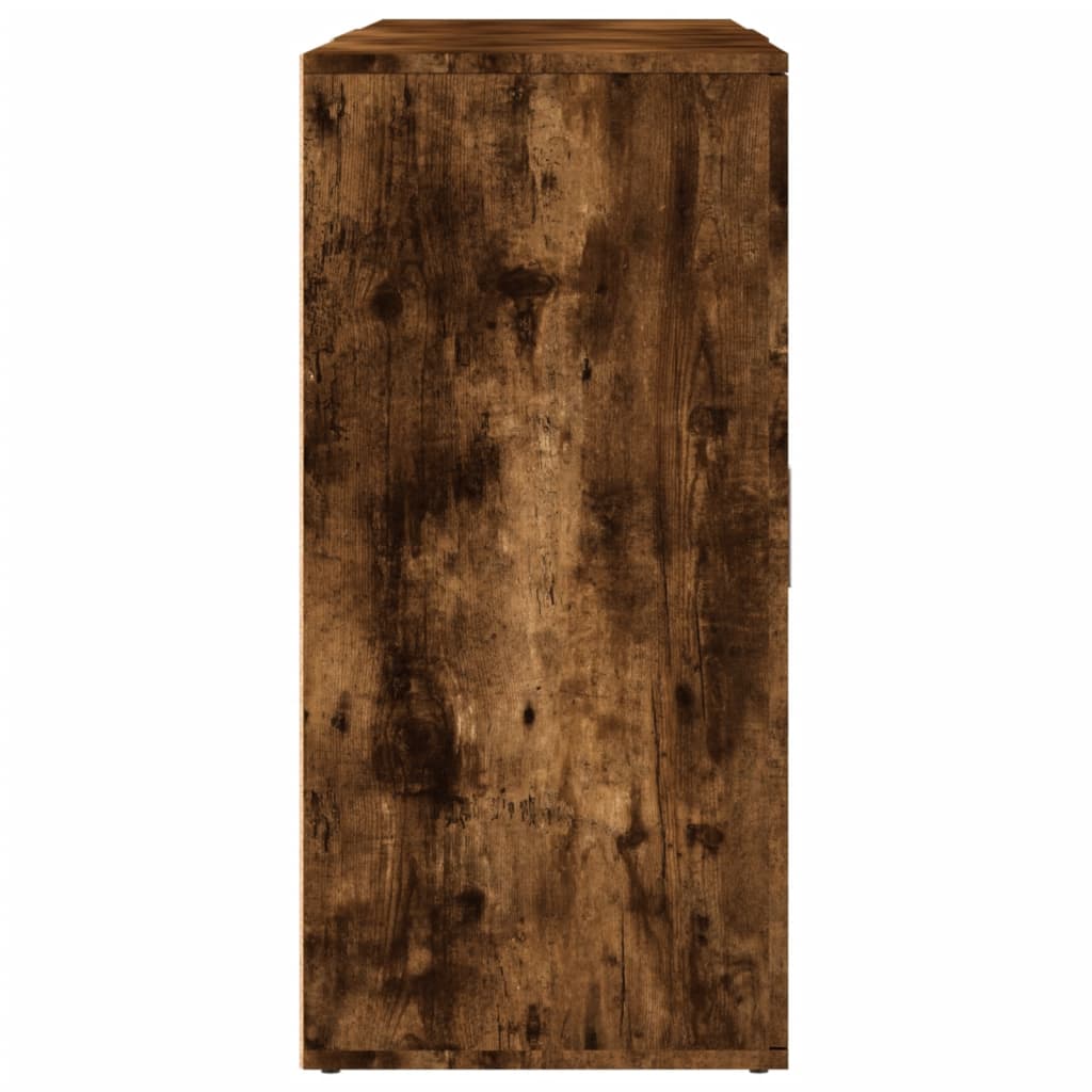 Dressoirs 3 st bewerkt hout gerookt eikenkleurig is nu te koop bij PeponiXL, paradijselijk wonen!