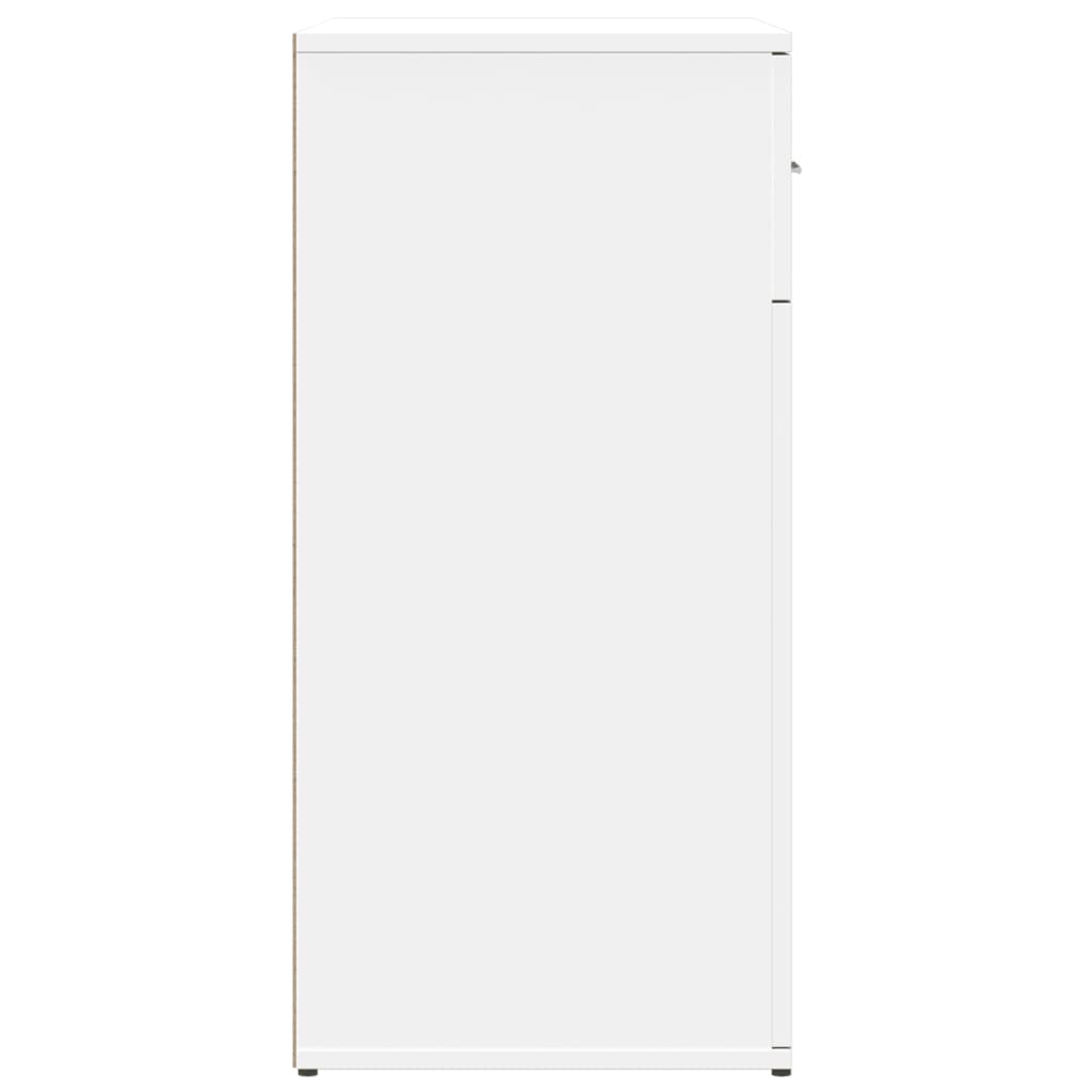 Dressoirs 2 st 79x38x80 cm bewerkt hout wit is nu te koop bij PeponiXL, paradijselijk wonen!