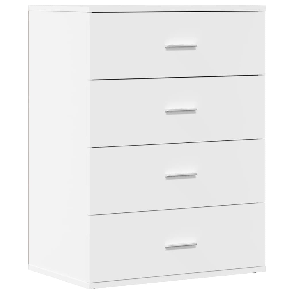 Dressoirs 2 st 60x39x80 cm bewerkt hout wit is nu te koop bij PeponiXL, paradijselijk wonen!