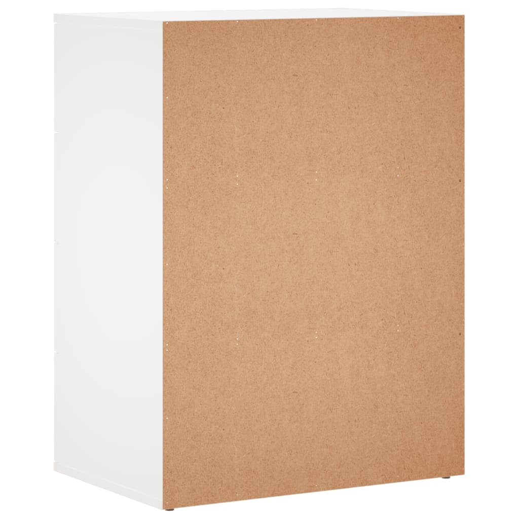 Dressoirs 2 st 60x39x80 cm bewerkt hout wit is nu te koop bij PeponiXL, paradijselijk wonen!