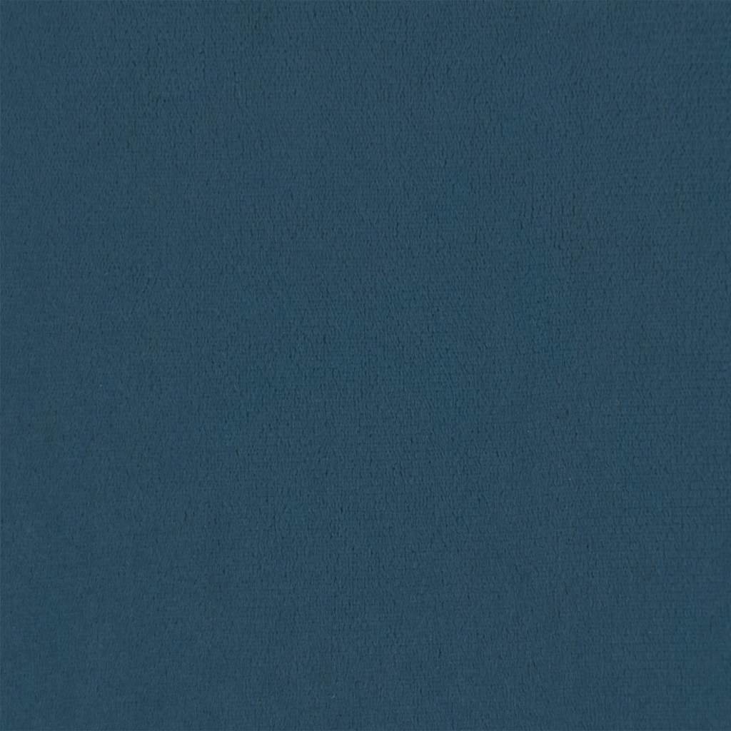 Tweezitsbank 140 cm fluweel blauw is nu te koop bij PeponiXL, paradijselijk wonen!