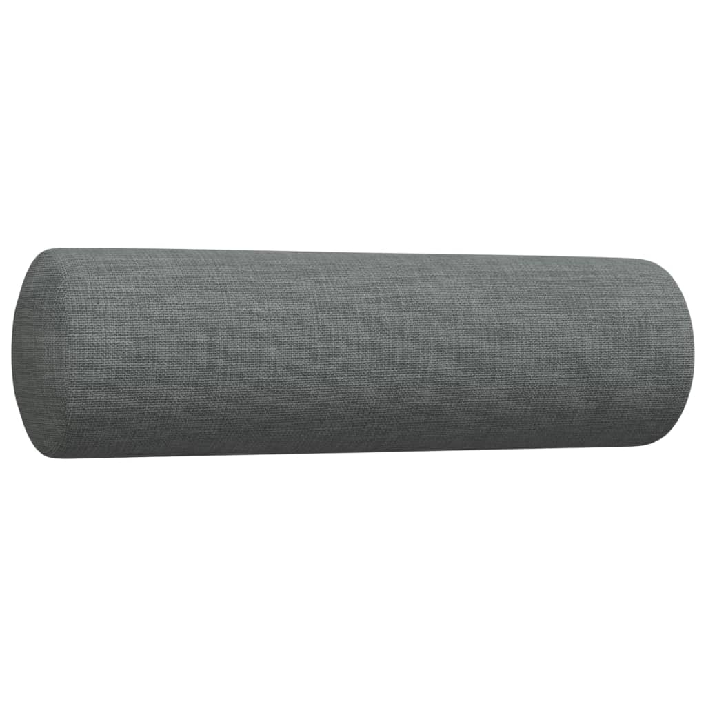 3-delige Loungeset met sierkussens stof donkergrijs is nu te koop bij PeponiXL, paradijselijk wonen!