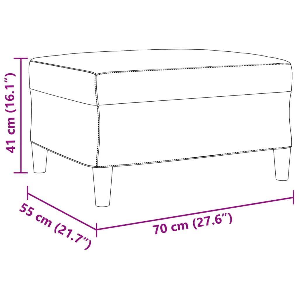 3-delige Loungeset met voetenbank stof zwart is nu te koop bij PeponiXL, paradijselijk wonen!