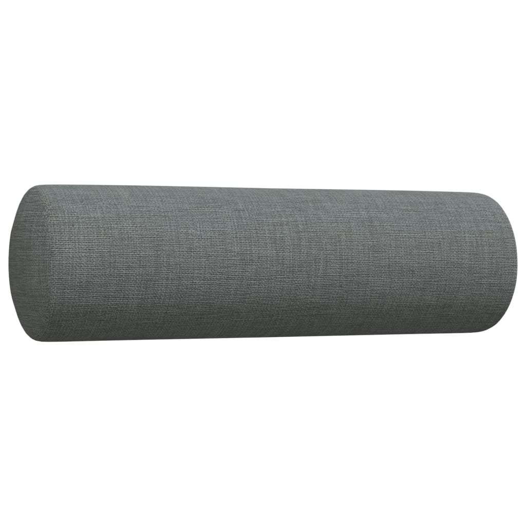 3-delige Loungeset met voetenbank en kussens stof donkergrijs is nu te koop bij PeponiXL, paradijselijk wonen!