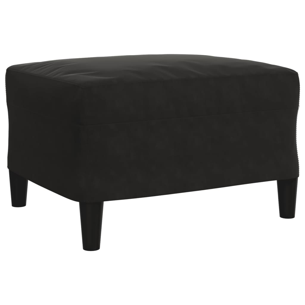 4-delige Loungeset met kussens en bolsters fluweel zwart is nu te koop bij PeponiXL, paradijselijk wonen!