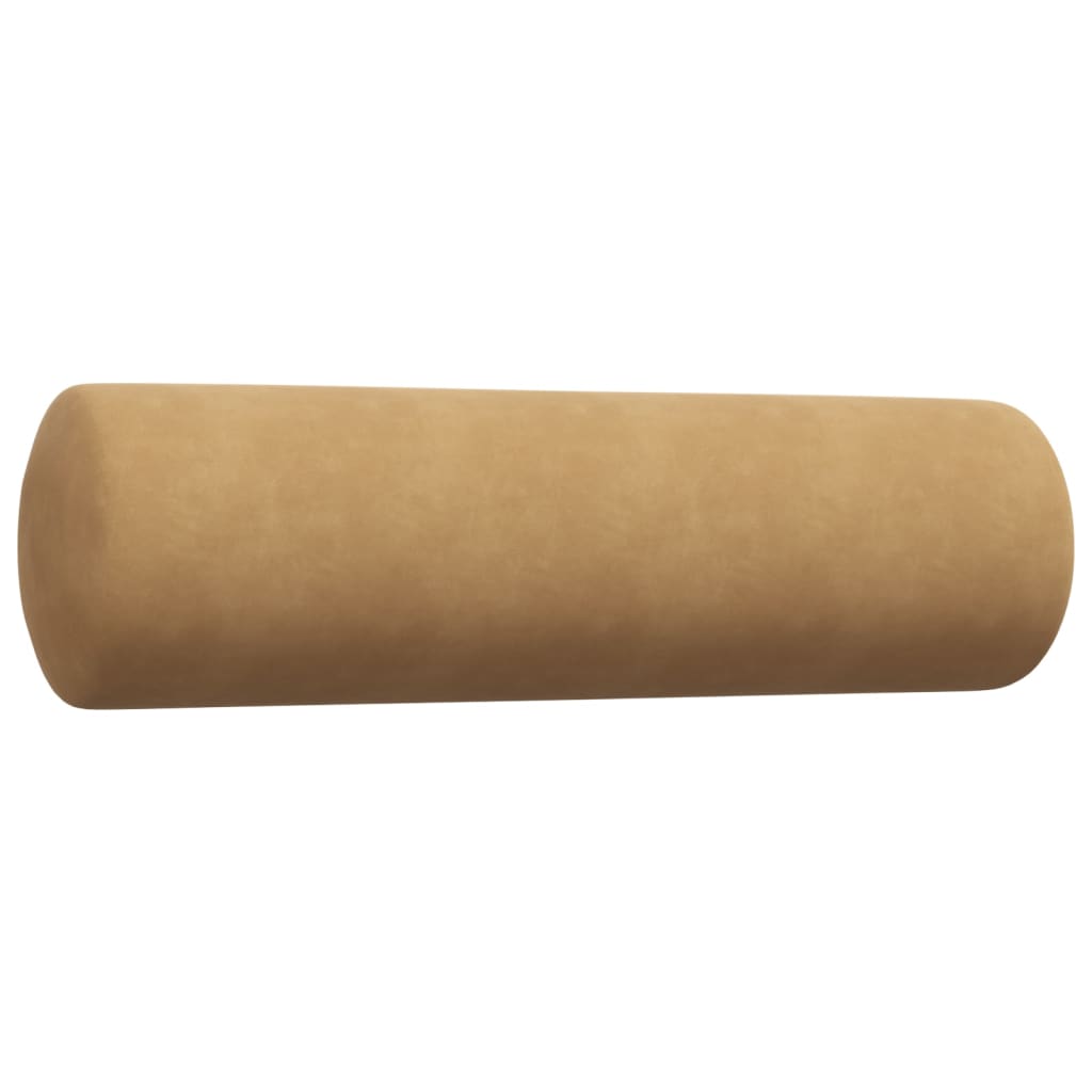 2-delige Loungeset met kussens en bolsters fluweel bruin is nu te koop bij PeponiXL, paradijselijk wonen!