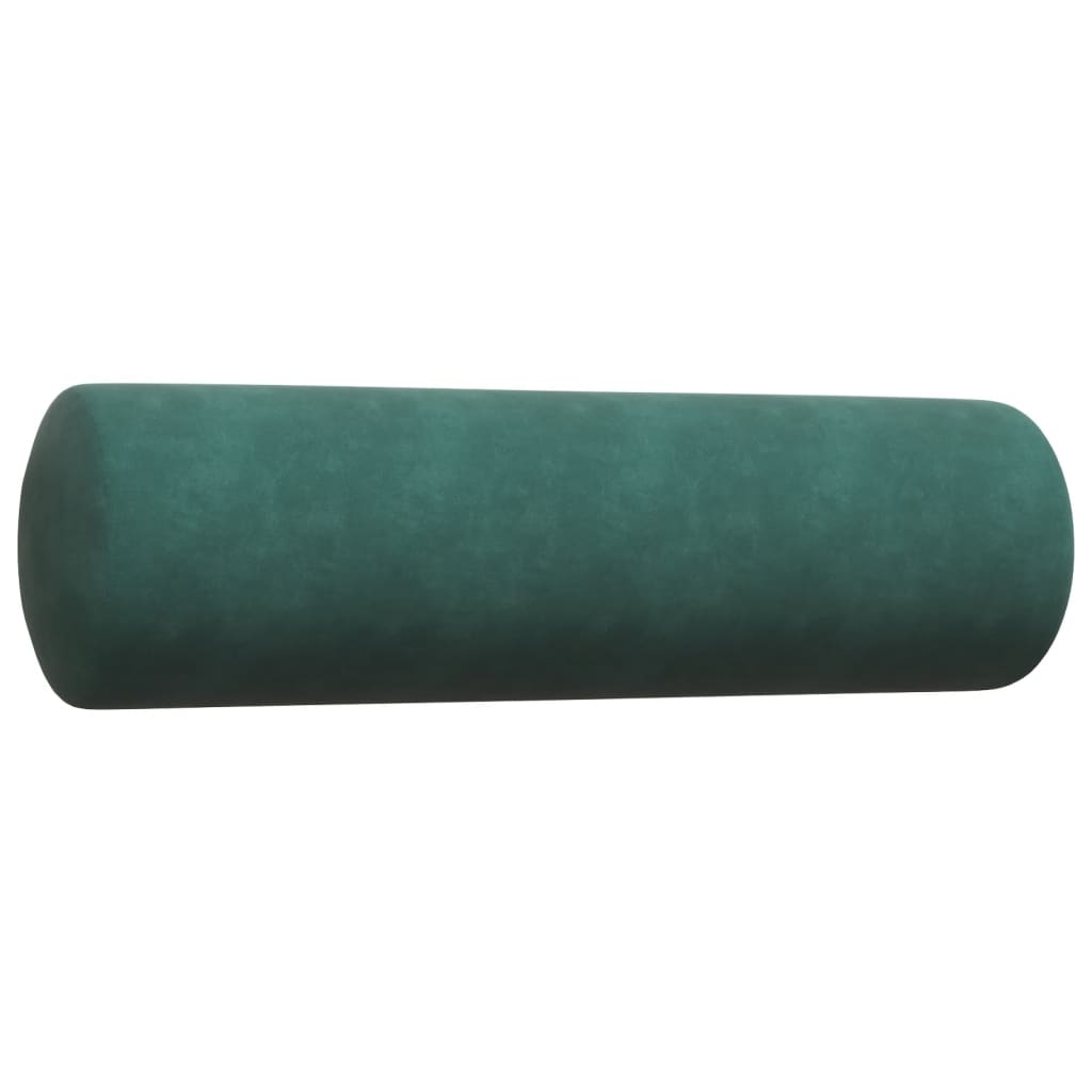 3-delige Loungeset met kussens en bolsters fluweel donkergroen is nu te koop bij PeponiXL, paradijselijk wonen!