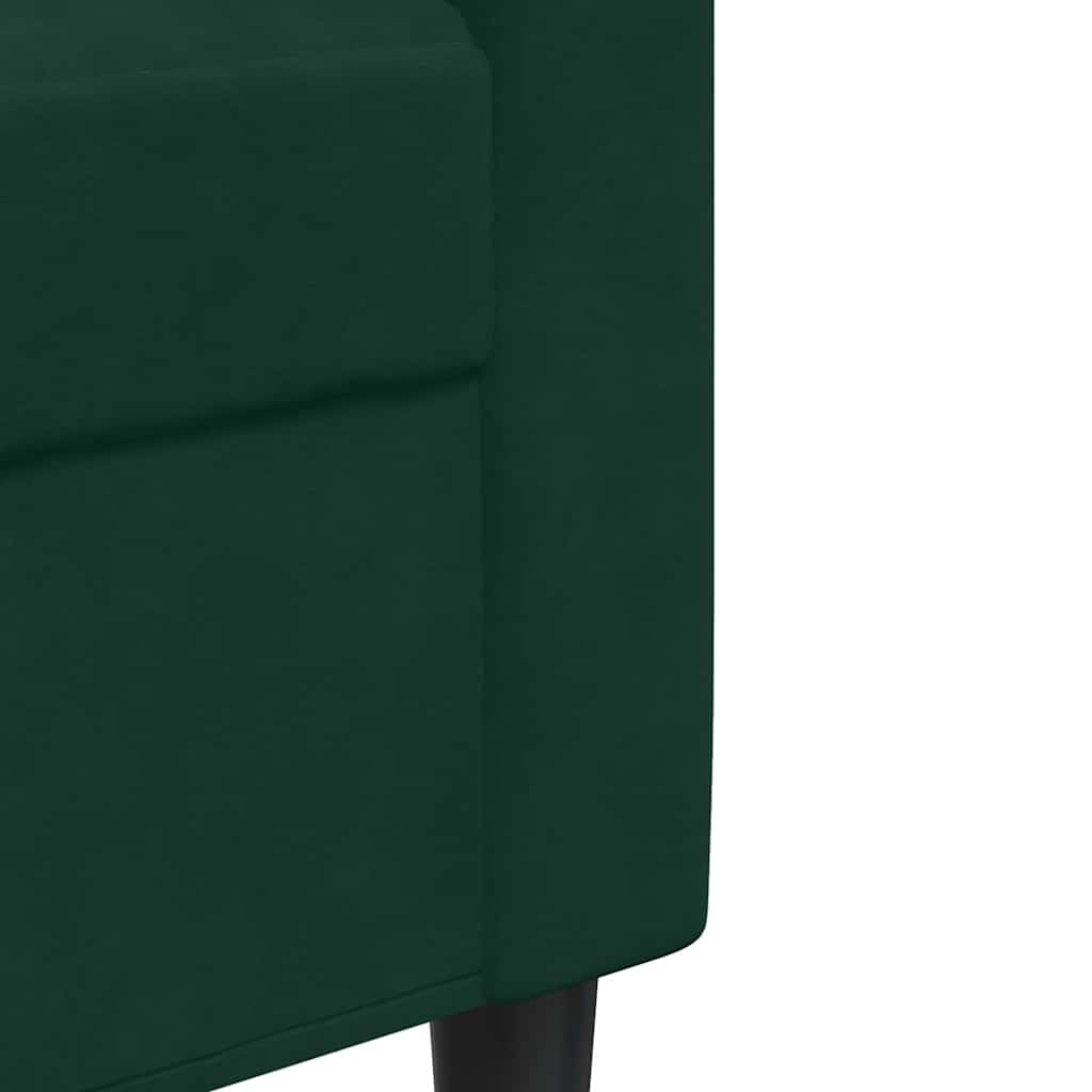 4-delige Loungeset met kussens fluweel donkergroen is nu te koop bij PeponiXL, paradijselijk wonen!