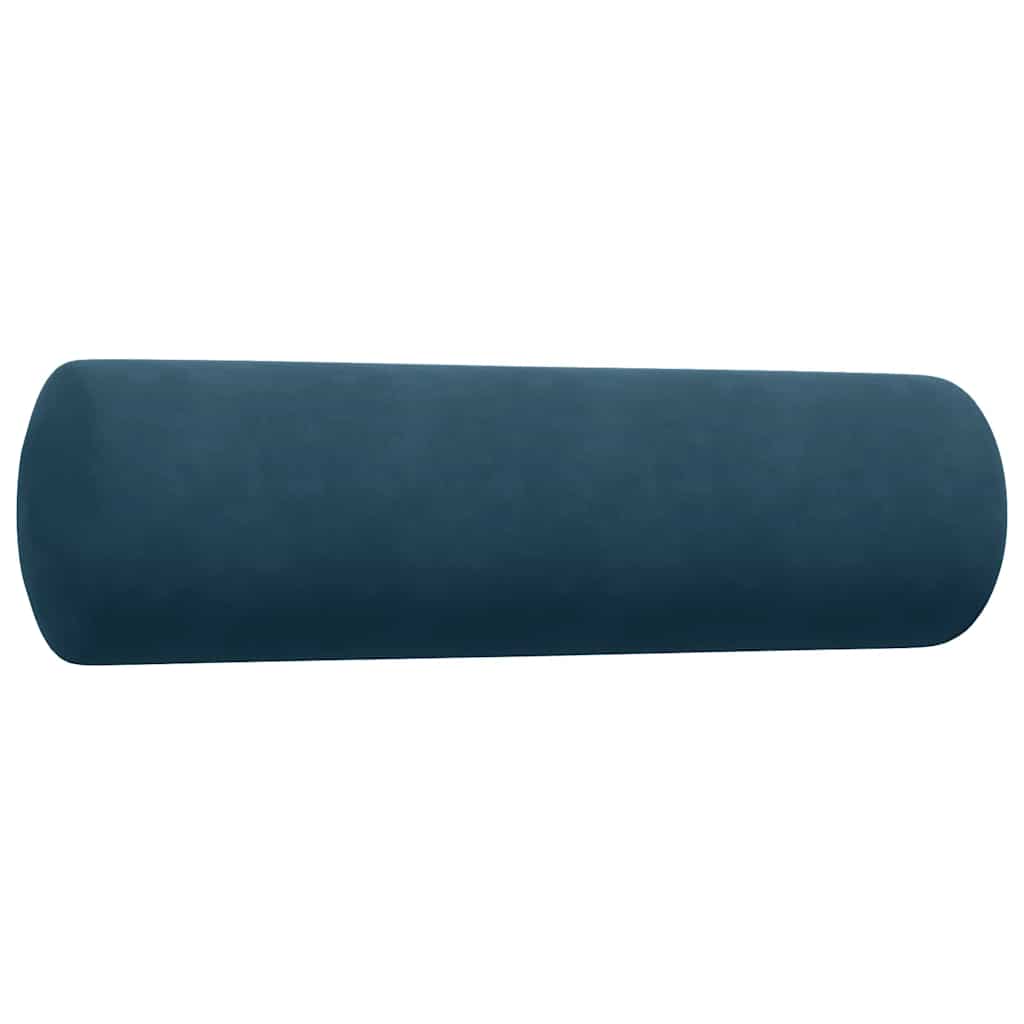 4-delige Loungeset met kussens en bolsters fluweel blauw is nu te koop bij PeponiXL, paradijselijk wonen!