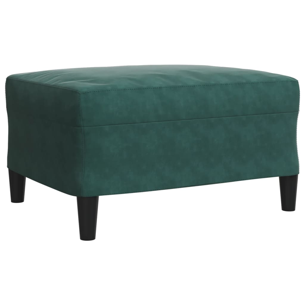 3-delige Loungeset met kussens fluweel donkergroen is nu te koop bij PeponiXL, paradijselijk wonen!