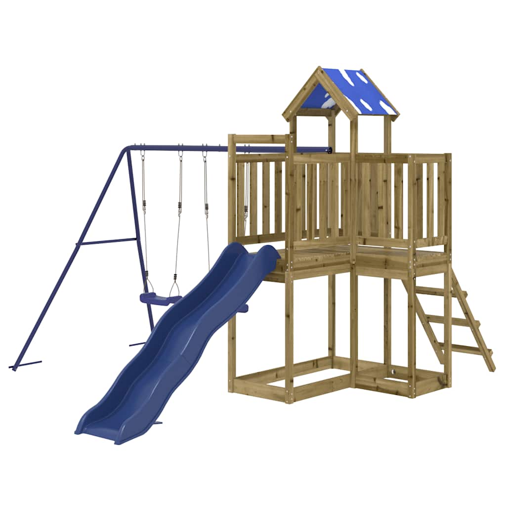 Speelhuis geïmpregneerd grenenhout is nu te koop bij PeponiXL, paradijselijk wonen!