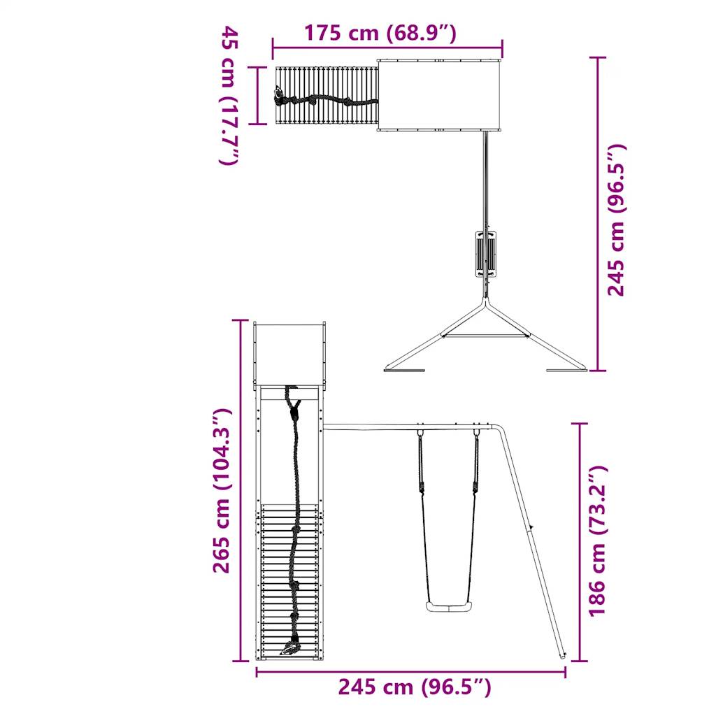 Speelhuis massief douglashout is nu te koop bij PeponiXL, paradijselijk wonen!