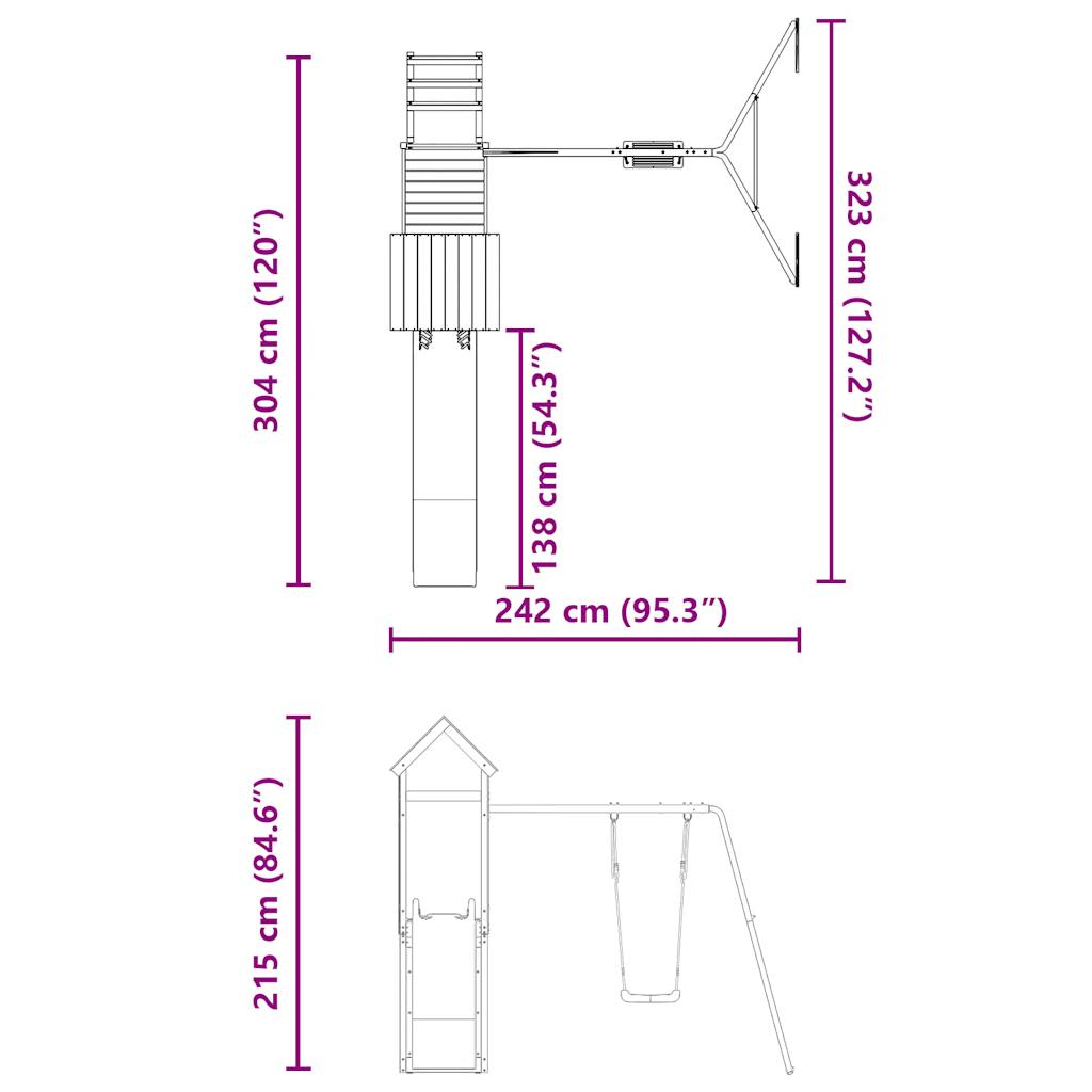 Speelhuis massief douglashout is nu te koop bij PeponiXL, paradijselijk wonen!