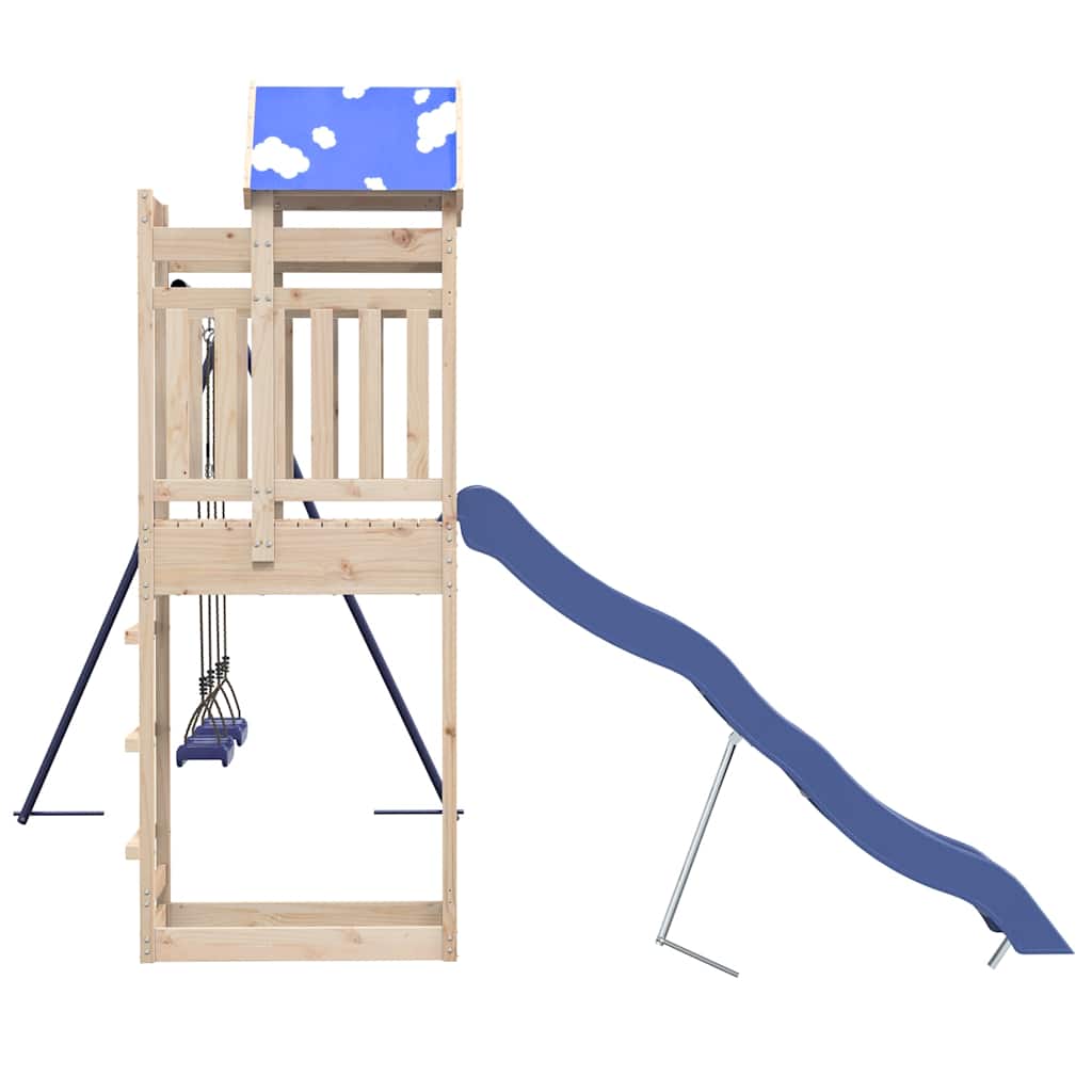 Speelhuis massief grenenhout is nu te koop bij PeponiXL, paradijselijk wonen!