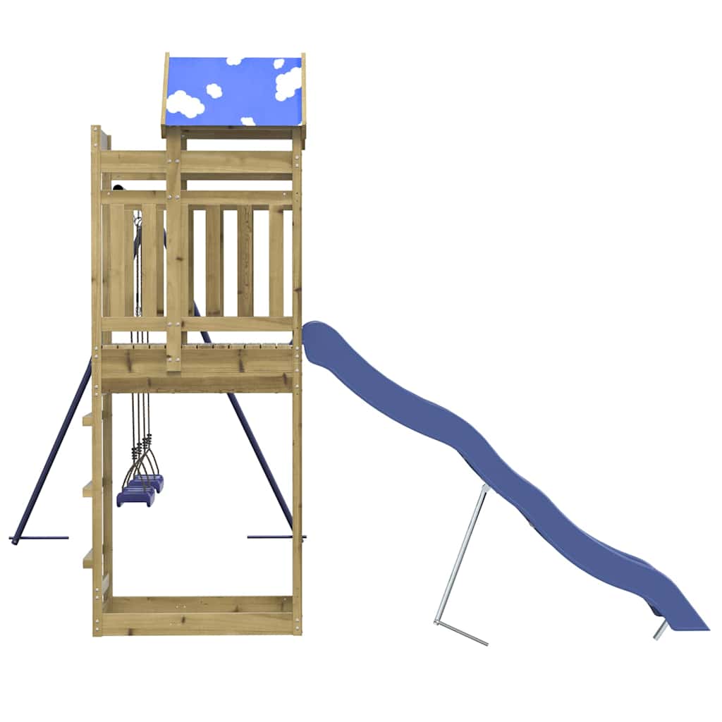 Speelhuis geïmpregneerd grenenhout is nu te koop bij PeponiXL, paradijselijk wonen!