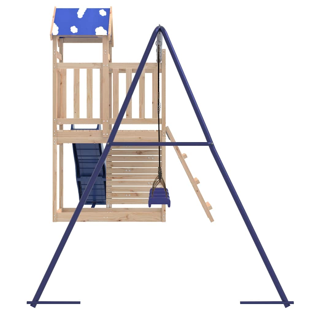 Speelhuis massief grenenhout is nu te koop bij PeponiXL, paradijselijk wonen!