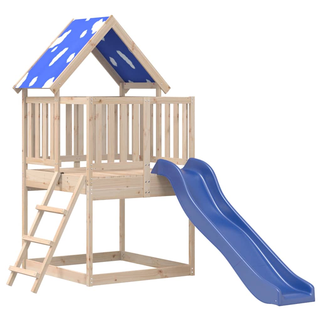 Speelhuis massief grenenhout is nu te koop bij PeponiXL, paradijselijk wonen!