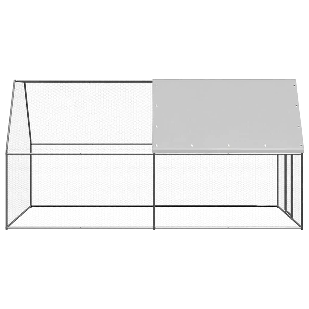 Kippenhok 2x4x2 m gegalvaniseerd staal is nu te koop bij PeponiXL, paradijselijk wonen!