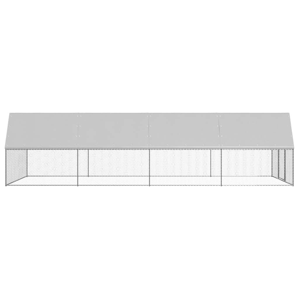 Kippenhok 3x8x2 m gegalvaniseerd staal is nu te koop bij PeponiXL, paradijselijk wonen!