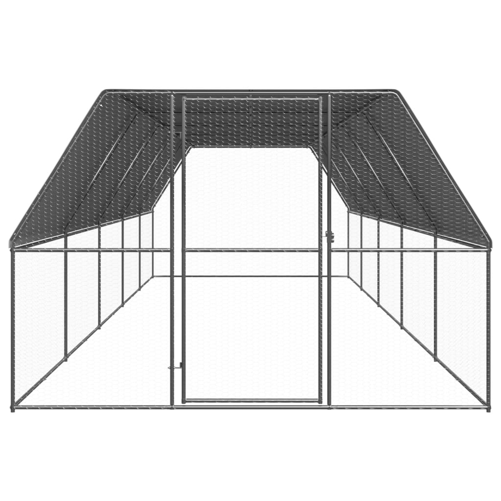 Kippenhok 3x10x2 m gegalvaniseerd staal is nu te koop bij PeponiXL, paradijselijk wonen!