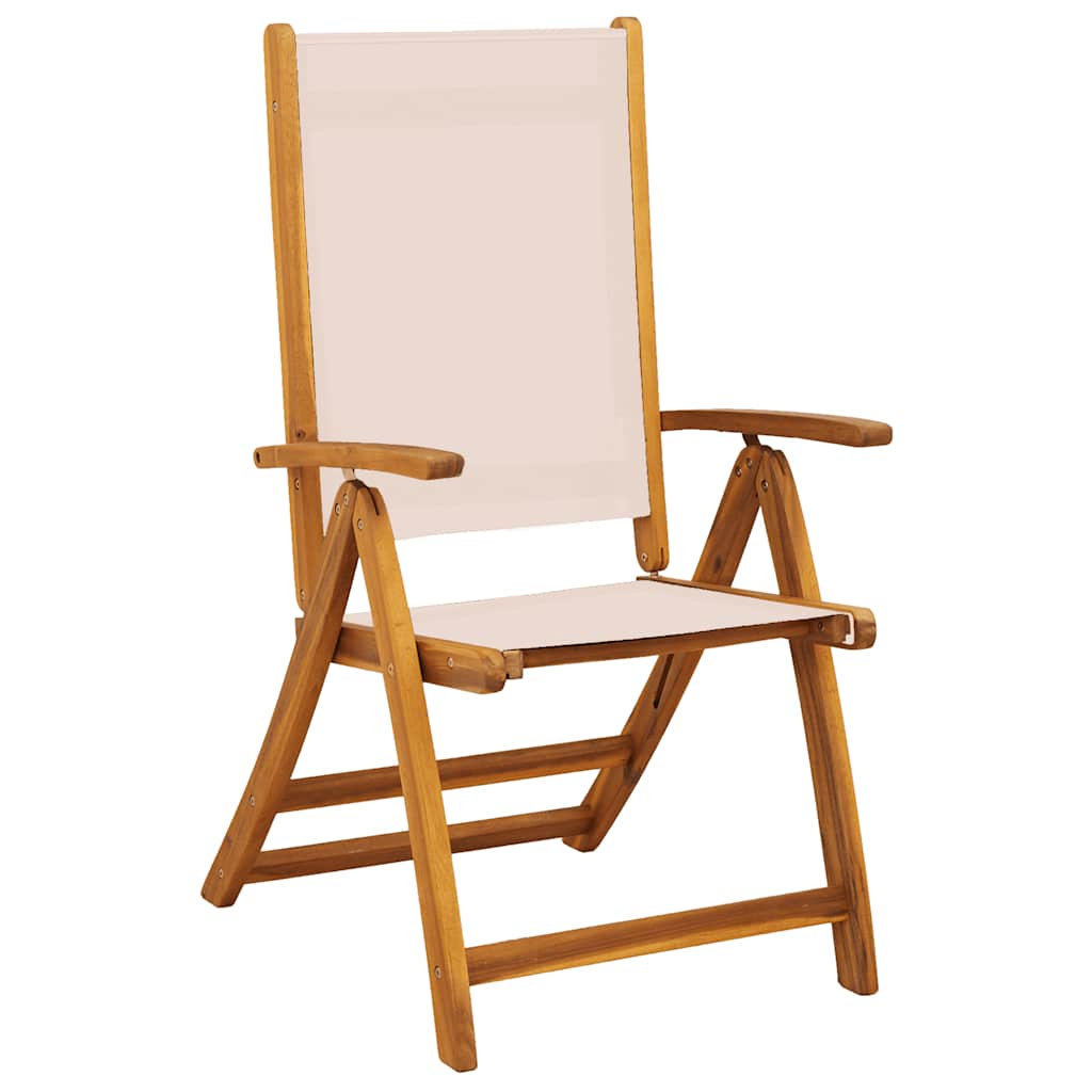 Tuinstoelen inklapbaar 4 st massief acaciahout en textileen is nu te koop bij PeponiXL, paradijselijk wonen!