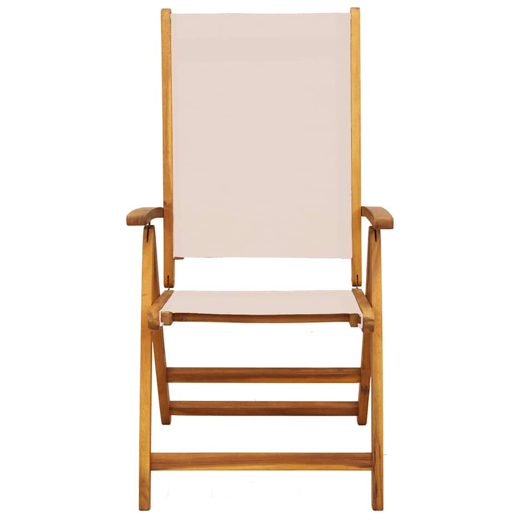 Tuinstoelen inklapbaar 6 st massief acaciahout en textileen is nu te koop bij PeponiXL, paradijselijk wonen!